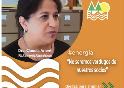#energía“NO SEREMOS VERDUGOS DE NUESTROS SOCIOS”