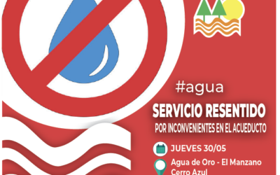 CONTINÚA RESENTIDO EL SERVICIO POR INCONVENIENTES EN EL ACUEDUCTO