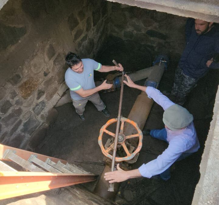 RELEVAMIENTO DEL ACUEDUCTO JUNTO A LA PROVINCIA