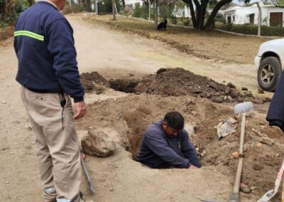 INICIARON LAS NUEVAS CONEXIONES A FIBRA OPTICA