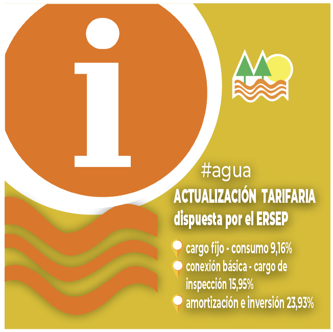 ACTUALIZACIÓN TARIFA AGUA