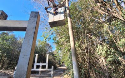 CULMINAMOS OBRA DE NORMALIZACIÓN DE VOLTAJE EN ZONAS ALEDAÑAS A ESCUELA VICTOR MERCANTE Y CEMENTERIO DE AGUA DE ORO